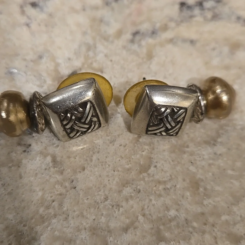 Brighton elegant Silver and Gold Jewelry Set - Picture 4 of 4